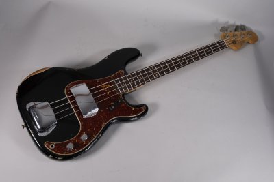 Fender Custom Shop Limited `62 Precision Bass Relic Aged Black
