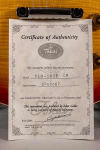 Tokai LP Style Flame Cherry Sunburst