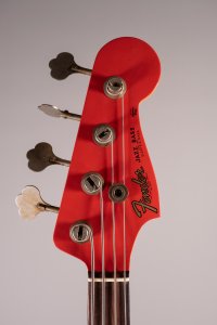 Fender Custom Shop 1963 Jazz Bass Journeyman Aged Fiesta Red