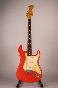 FENDER STRATO 60 RELIC FIESTA RED USATA