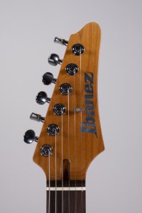 Ibanez TQM2 Tom Quayle Signature Charcoal Black Burst Flat