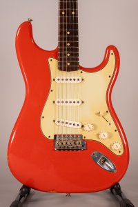 FENDER STRATO 60 RELIC FIESTA RED USATA