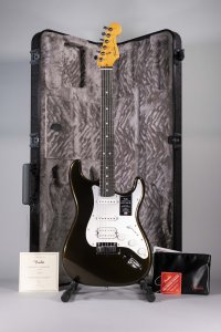 Fender Stratcaster HSS American Ultra II Texas Tea