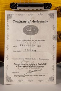 Tokai LP Style Flame Brown Sunburst