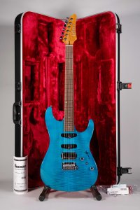 Ibanez MMN1 Martin Miller Transparent Aqua Blue