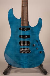 Ibanez MMN1 Martin Miller Transparent Aqua Blue