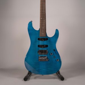 Ibanez MMN1 Martin Miller Transparent Aqua Blue