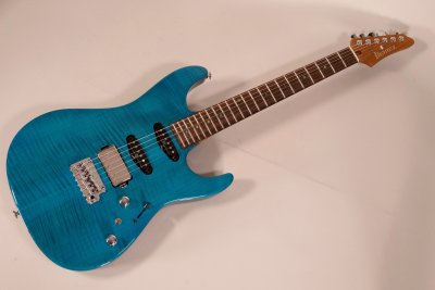 Ibanez MMN1 Martin Miller Transparent Aqua Blue