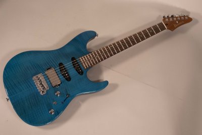 Ibanez MMN1 Martin Miller Transparent Aqua Blue