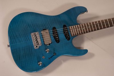 Ibanez MMN1 Martin Miller Transparent Aqua Blue