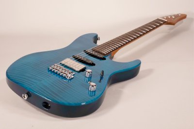Ibanez MMN1 Martin Miller Transparent Aqua Blue