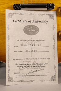 Tokai LP Style Flame Violin