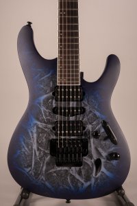 Ibanez S770 Cosmic Blue Frozen Matte