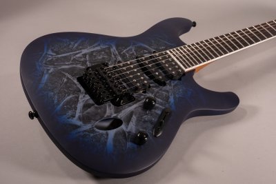 Ibanez S770 Cosmic Blue Frozen Matte