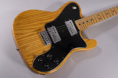 fender tele deluxe 1978 HH natural usata