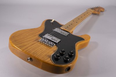 fender tele deluxe 1978 HH natural usata