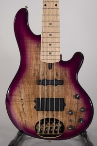 Lakland Skyline 55-02 Deluxe Spalted Violet Burst