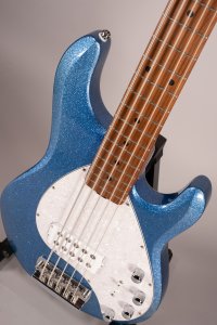 Sterling by Music Man StingRay RAY35 Sparkle Blue Sparkle