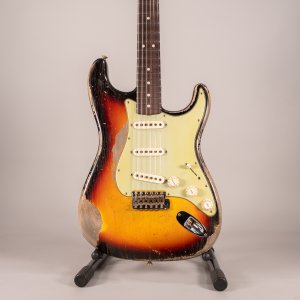 Fender Custom Shop 63 Strat Relic Masterbuilt by Greg Fessler 3-Color Sunburst