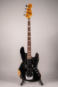 Fender Custom Shop Jazz Bass Heavy Relic Aged Black Limited Edition