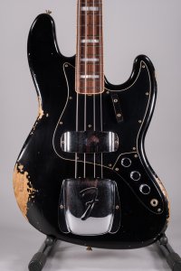 Fender Custom Shop Jazz Bass Heavy Relic Aged Black Limited Edition