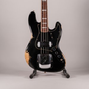 Fender Custom Shop Jazz Bass Heavy Relic Aged Black Limited Edition