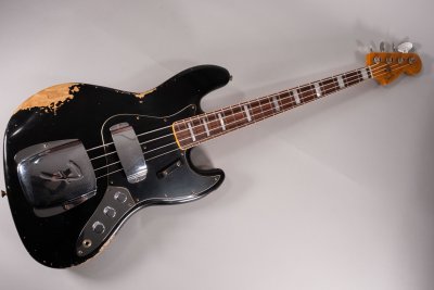 Fender Custom Shop Jazz Bass Heavy Relic Aged Black Limited Edition