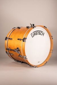 Gretsch Bass Drum USA Broadkaster Satin Laquer 20'X14' Chrome Hardware