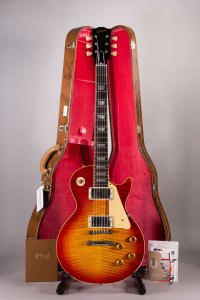 Gibson Custom Shop 1959 Les Paul Standard Vos Reissue Washed Cherry Sunburst