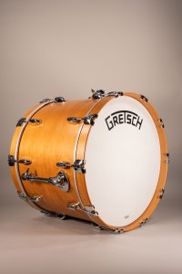 Gretsch Bass Drum USA Broadkaster Satin Laquer 22'X16' Chrome Hardware