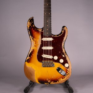 Fender Custom Shop Limited Roasted 61Strat Super Heavy Relic Aged 3C Sunburst