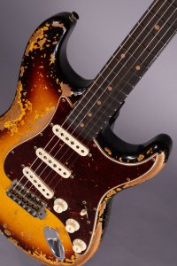 Fender Custom Shop Limited Roasted 61Strat Super Heavy Relic Aged 3C Sunburst