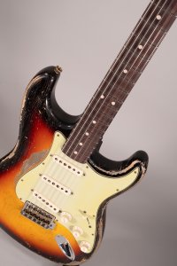 Fender Custom Shop 63 Strat Relic Masterbuilt by Greg Fessler 3-Color Sunburst