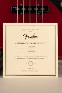 Fender Jazz Ultra II red 5 c Usato