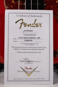 FENDER PJ  CUSTOM SHOP LTD USATO