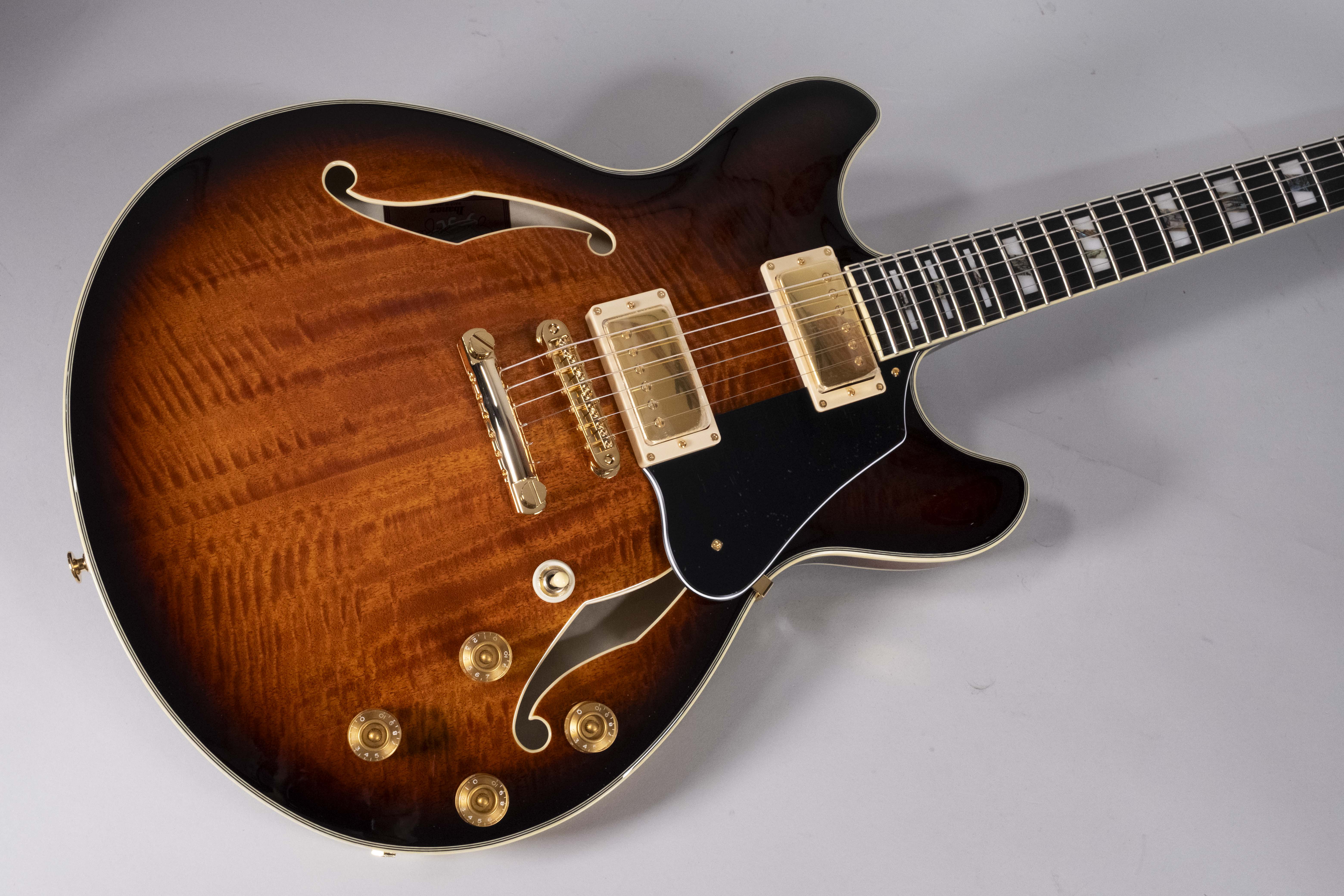 Ibanez Jsm100 J Scofield Vintage Sunburst Con Astuccio