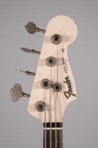 Fender Custom Shop 1961 Jazz Bass Heavy Relic 3A RW Super Faded Aged Shell Pink