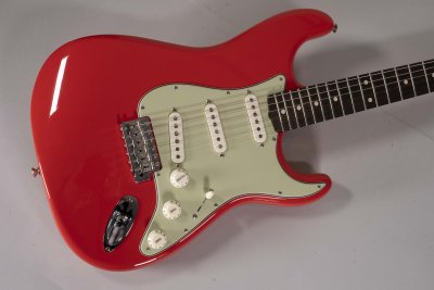 Fender Strato '60 Fiesta Red Nos Usata