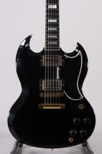 GIBSON SG CUSTOM EBONY USATA