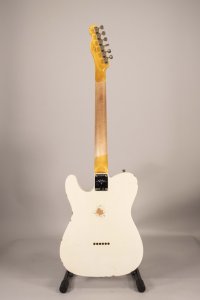 Fender Custom Shop '63 Telecaster Relic RW Aged Olympic White