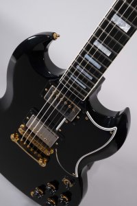 GIBSON SG CUSTOM EBONY USATA