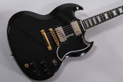 GIBSON SG CUSTOM EBONY USATA