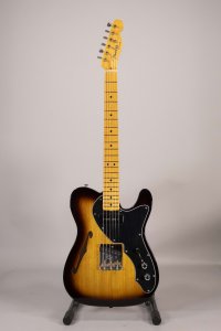 Fender Custom Shop 50s Telecaster Thinline Nos MN 2-Color Sunburst