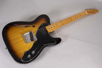 Fender Custom Shop 50s Telecaster Thinline Nos MN 2-Color Sunburst