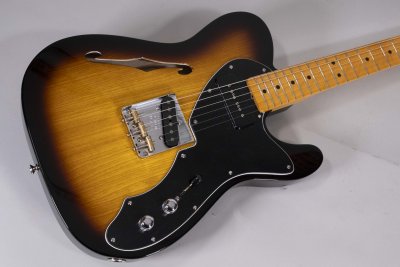Fender Custom Shop 50s Telecaster Thinline Nos MN 2-Color Sunburst
