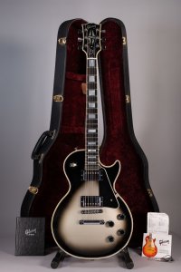 GIBSON Les Paul Custom silver burst 2008 usata