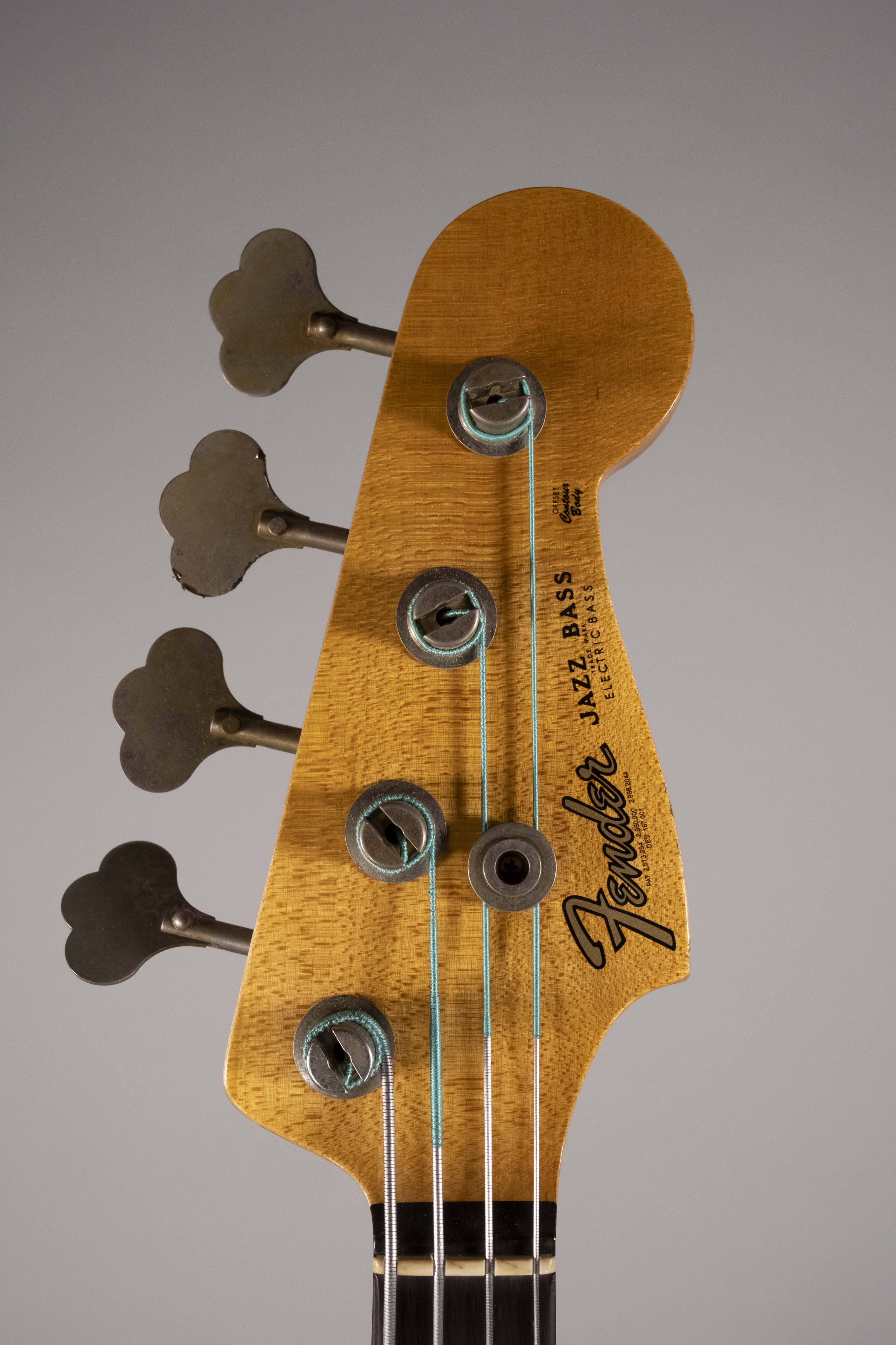Fender Jaco Pastorius Tribute Fretless Jazz Bass Rosewood 3 Color Sunburst