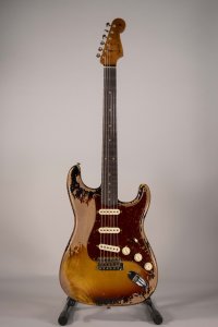 Fender Custom Shop F22 Ltd Super Heavy Relic 1960 Stratocaster 3 Tone Sunburst