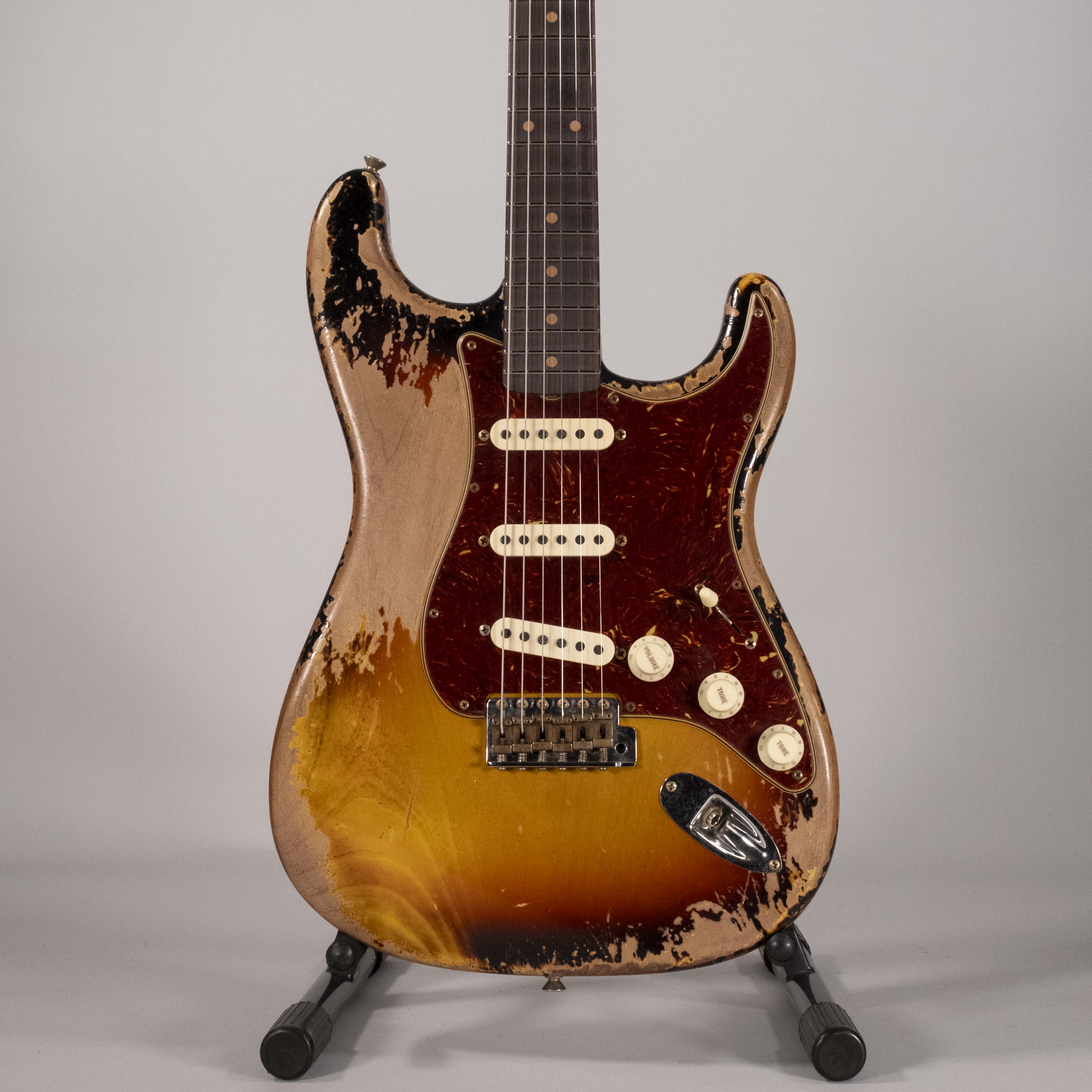 Fender Custom Shop F22 Ltd Super Heavy Relic 1960 Stratocaster 3 Tone Sunburst