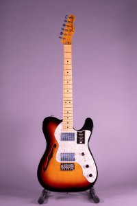 Fender American Vintage II 1972 Telecaster Thinline Maple 3-Color Sunburst